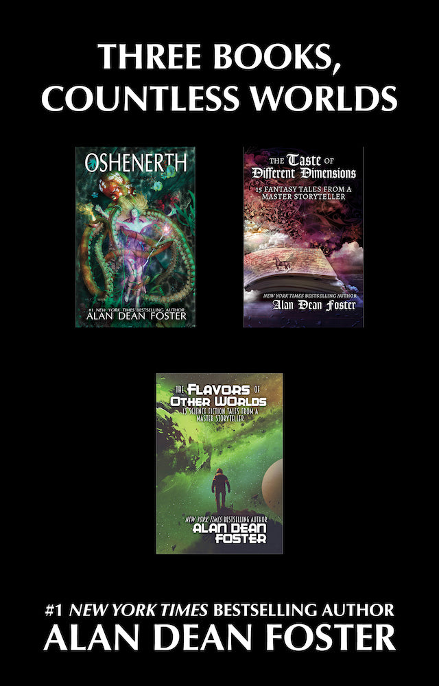 Alan Dean Foster: Three eBooks, Countless Worlds