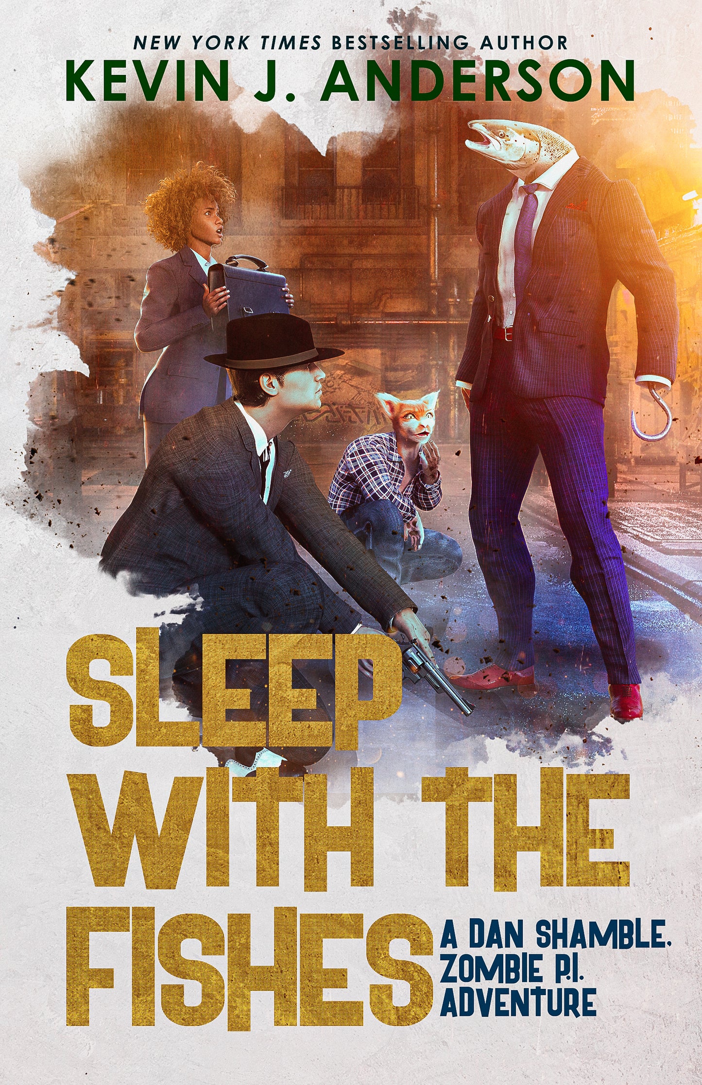 Sleep With the Fishes: Dan Shamble Book 12