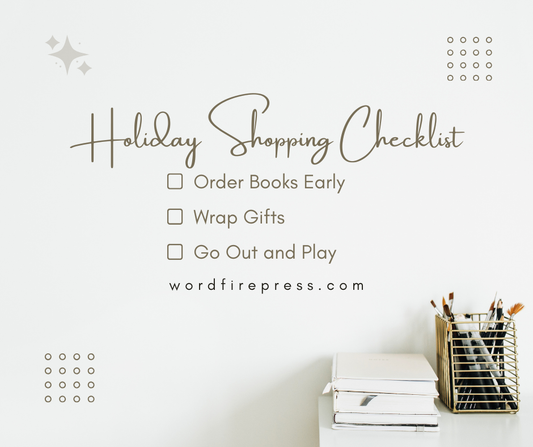 Holiday Shopping Tip: Order books early!